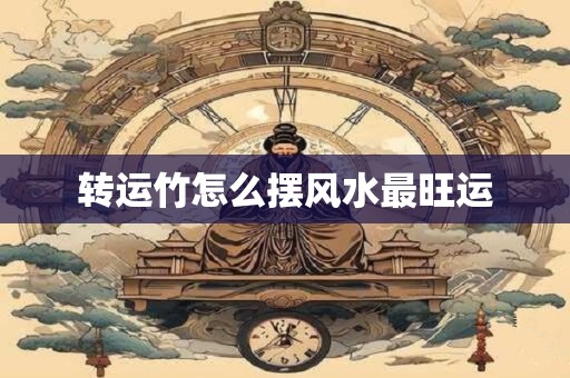 转运竹怎么摆风水最旺运