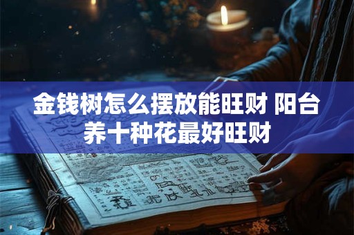金钱树怎么摆放能旺财 阳台养十种花最好旺财