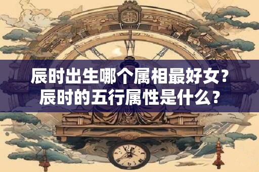 辰时出生哪个属相最好女？辰时的五行属性是什么？