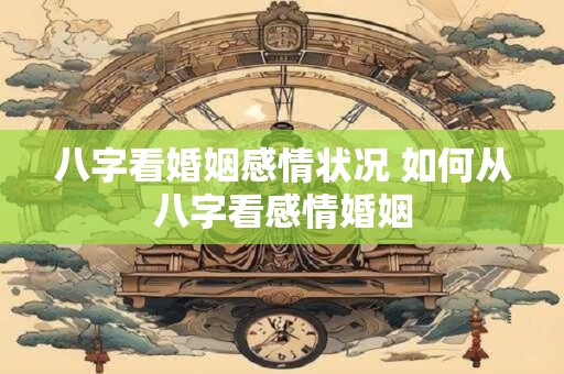 八字看婚姻感情状况 如何从八字看感情婚姻