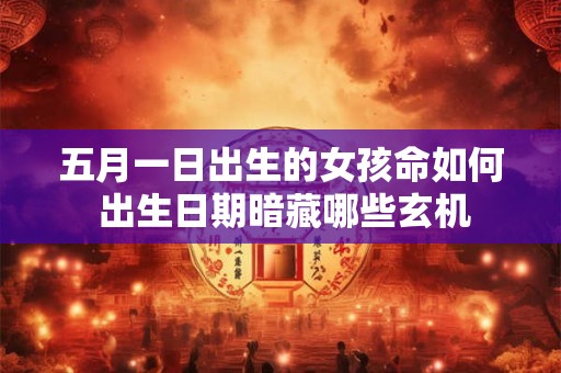 五月一日出生的女孩命如何 出生日期暗藏哪些玄机