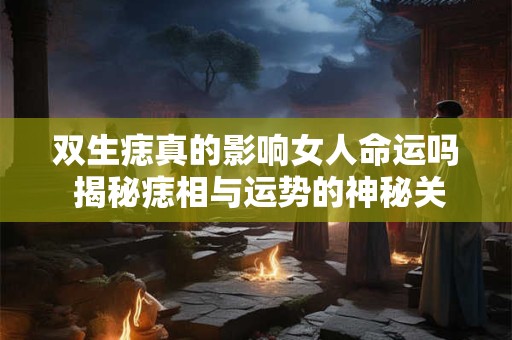 双生痣真的影响女人命运吗 揭秘痣相与运势的神秘关联