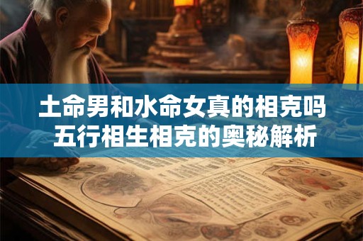 土命男和水命女真的相克吗 五行相生相克的奥秘解析
