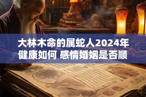 大林木命的属蛇人2024年健康如何 感情婚姻是否顺利