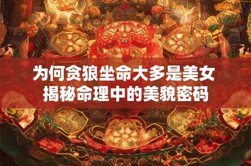 为何贪狼坐命大多是美女 揭秘命理中的美貌密码