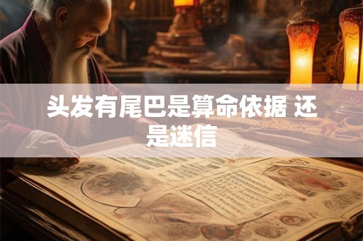 头发有尾巴是算命依据 还是迷信