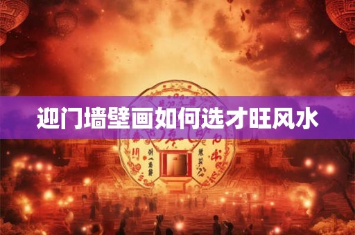 迎门墙壁画如何选才旺风水