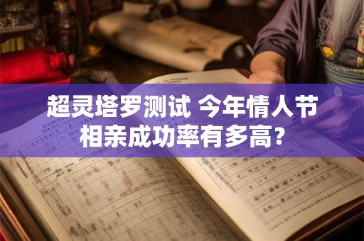 超灵塔罗测试 今年情人节相亲成功率有多高？