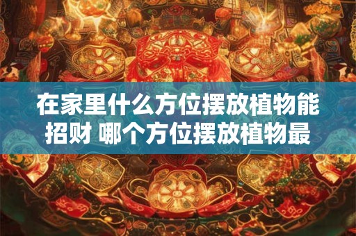 在家里什么方位摆放植物能招财 哪个方位摆放植物最招财