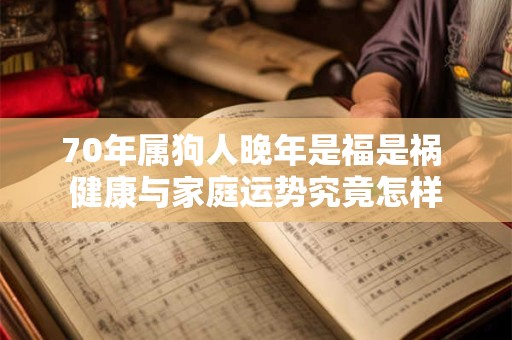 70年属狗人晚年是福是祸 健康与家庭运势究竟怎样