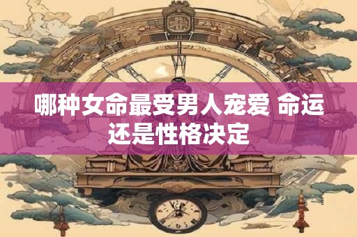 哪种女命最受男人宠爱 命运还是性格决定