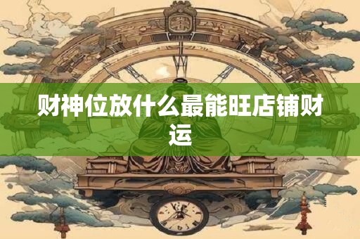 财神位放什么最能旺店铺财运 财神位放什么最能旺店铺财运
