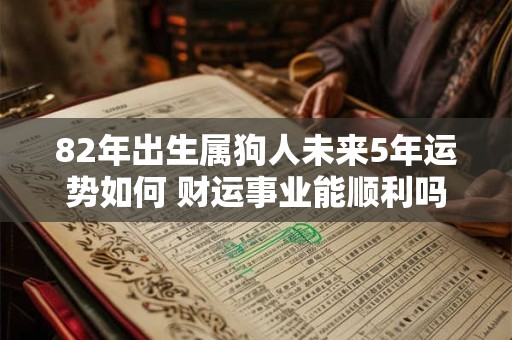 82年出生属狗人未来5年运势如何 财运事业能顺利吗 82年出生属狗人未来5年运势如何 财运事业能顺利吗