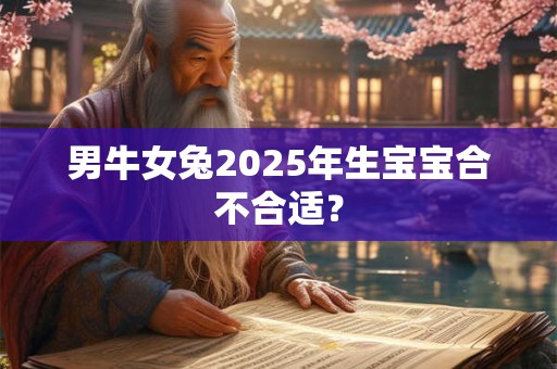 男牛女兔2025年生宝宝合不合适？