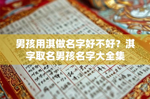 男孩用淇做名字好不好？淇字取名男孩名字大全集