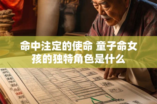 命中注定的使命 童子命女孩的独特角色是什么