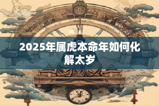 2025年属虎本命年如何化解太岁