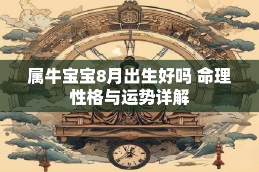 属牛宝宝8月出生好吗 命理性格与运势详解
