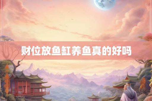 财位放鱼缸养鱼真的好吗
