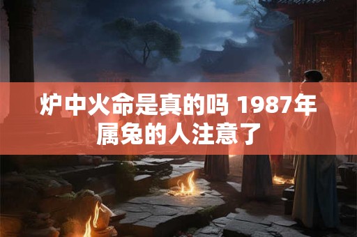 炉中火命是真的吗 1987年属兔的人注意了