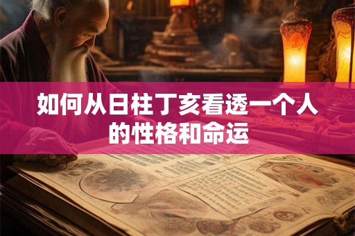 如何从日柱丁亥看透一个人的性格和命运