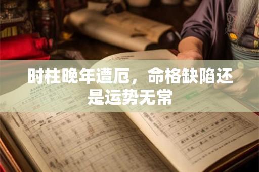 时柱晚年遭厄，命格缺陷还是运势无常