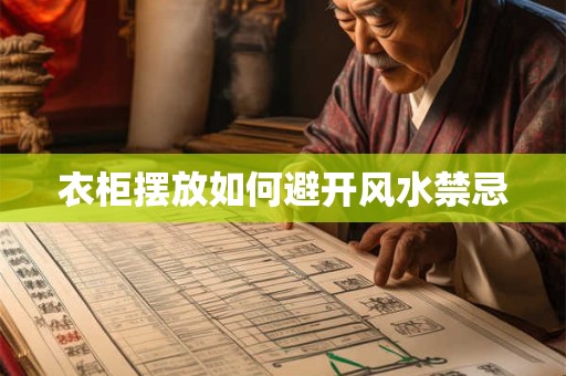 衣柜摆放如何避开风水禁忌
