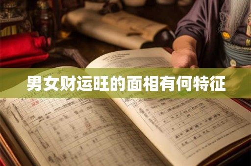 男女财运旺的面相有何特征