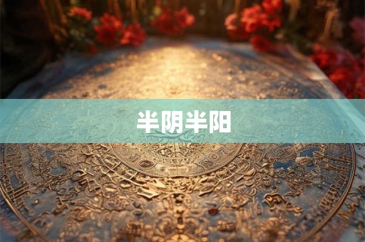 半阴半阳