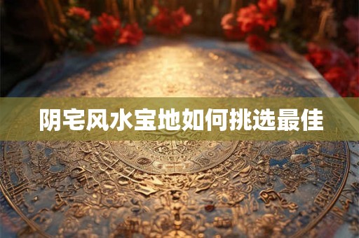 阴宅风水宝地如何挑选最佳