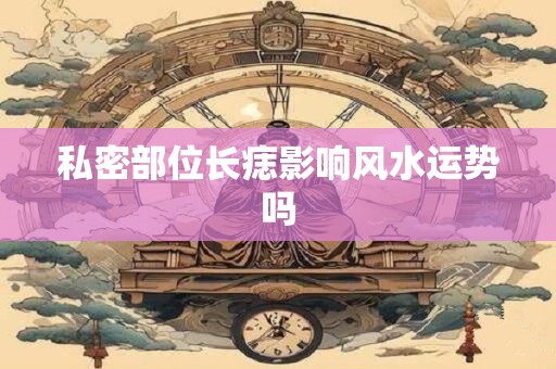 私密部位长痣影响风水运势吗