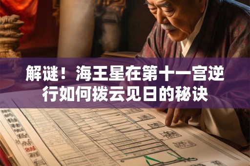 解谜！海王星在第十一宫逆行如何拨云见日的秘诀