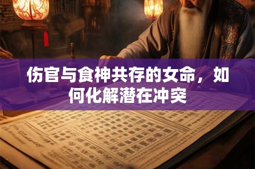 伤官与食神共存的女命，如何化解潜在冲突