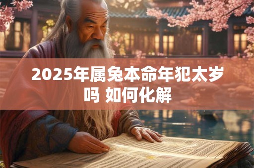 2025年属兔本命年犯太岁吗 如何化解 2025年属兔本命年犯太岁吗 如何化解