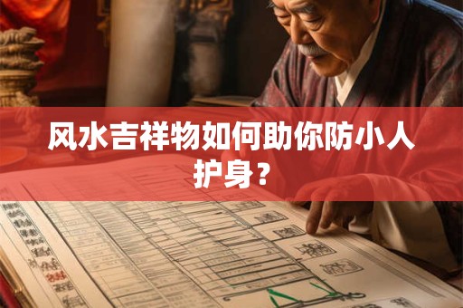 风水吉祥物如何助你防小人护身？