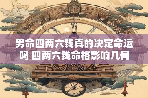 男命四两六钱真的决定命运吗 四两六钱命格影响几何