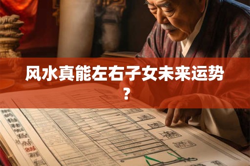 风水真能左右子女未来运势？