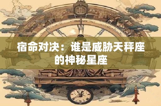 宿命对决：谁是威胁天秤座的神秘星座