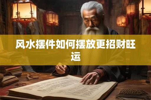 风水摆件如何摆放更招财旺运