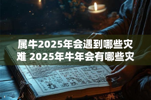 属牛2025年会遇到哪些灾难 2025年牛年会有哪些灾难 属牛2025年会遇到哪些灾难 2025年牛年会有哪些灾难