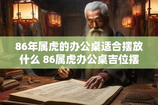 86年属虎的办公桌适合摆放什么 86属虎办公桌吉位摆放