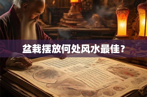 盆栽摆放何处风水最佳？