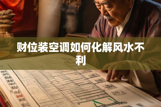 财位装空调如何化解风水不利