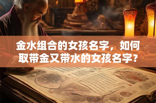 金水组合的女孩名字，如何取带金又带水的女孩名字？