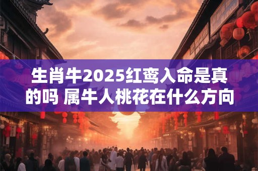 生肖牛2025红鸾入命是真的吗 属牛人桃花在什么方向