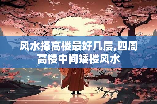 风水择高楼最好几层,四周高楼中间矮楼风水