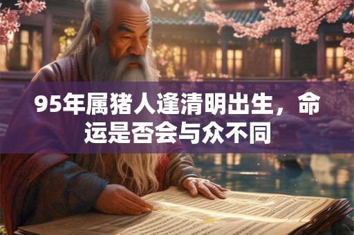 95年属猪人逢清明出生,命运是否会与众不同 95年属猪人逢清明出生,命运是否会与众不同