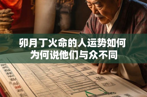 卯月丁火命的人运势如何 为何说他们与众不同