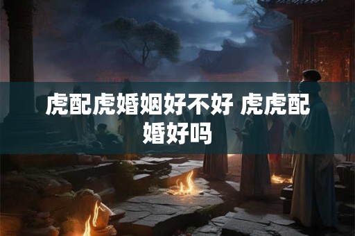 虎配虎婚姻好不好 虎虎配婚好吗