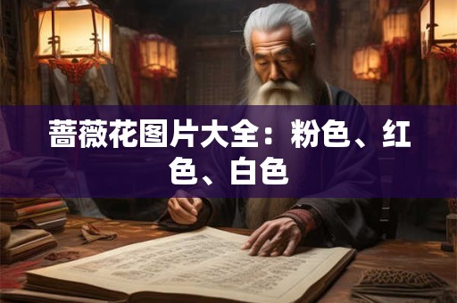 蔷薇花图片大全：粉色、红色、白色
